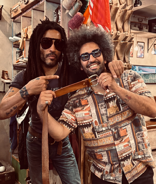 Lenny Kravitz and Benheart: when style and friendship speak the same language