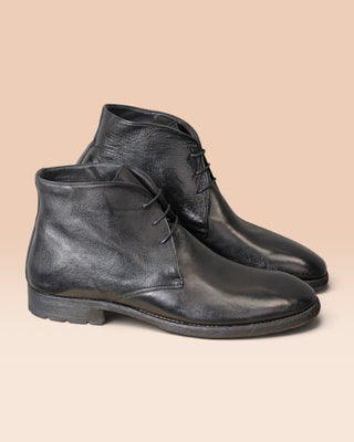 Men's Leather Chukka Boots - BARBERA 2173