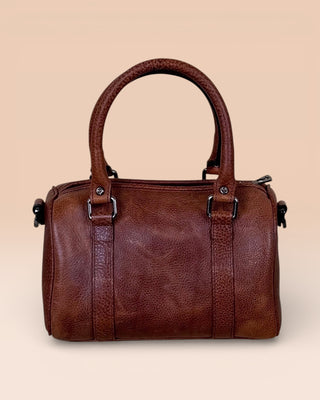 Handcrafted Calf Leather Bag - DOM CRUST