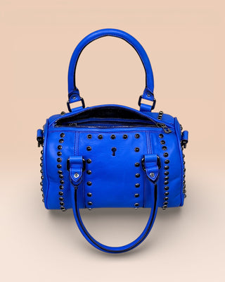 Studded Lambskin Bowling Bag - DOM BORCHIATA