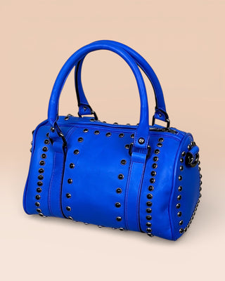 Studded Lambskin Bowling Bag - DOM BORCHIATA