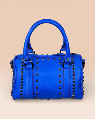 Studded Lambskin Bowling Bag - DOM BORCHIATA