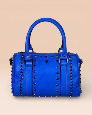 Studded Lambskin Bowling Bag - DOM BORCHIATA