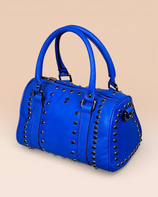 Studded Lambskin Bowling Bag - DOM BORCHIATA