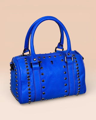 Studded Lambskin Bowling Bag - DOM BORCHIATA