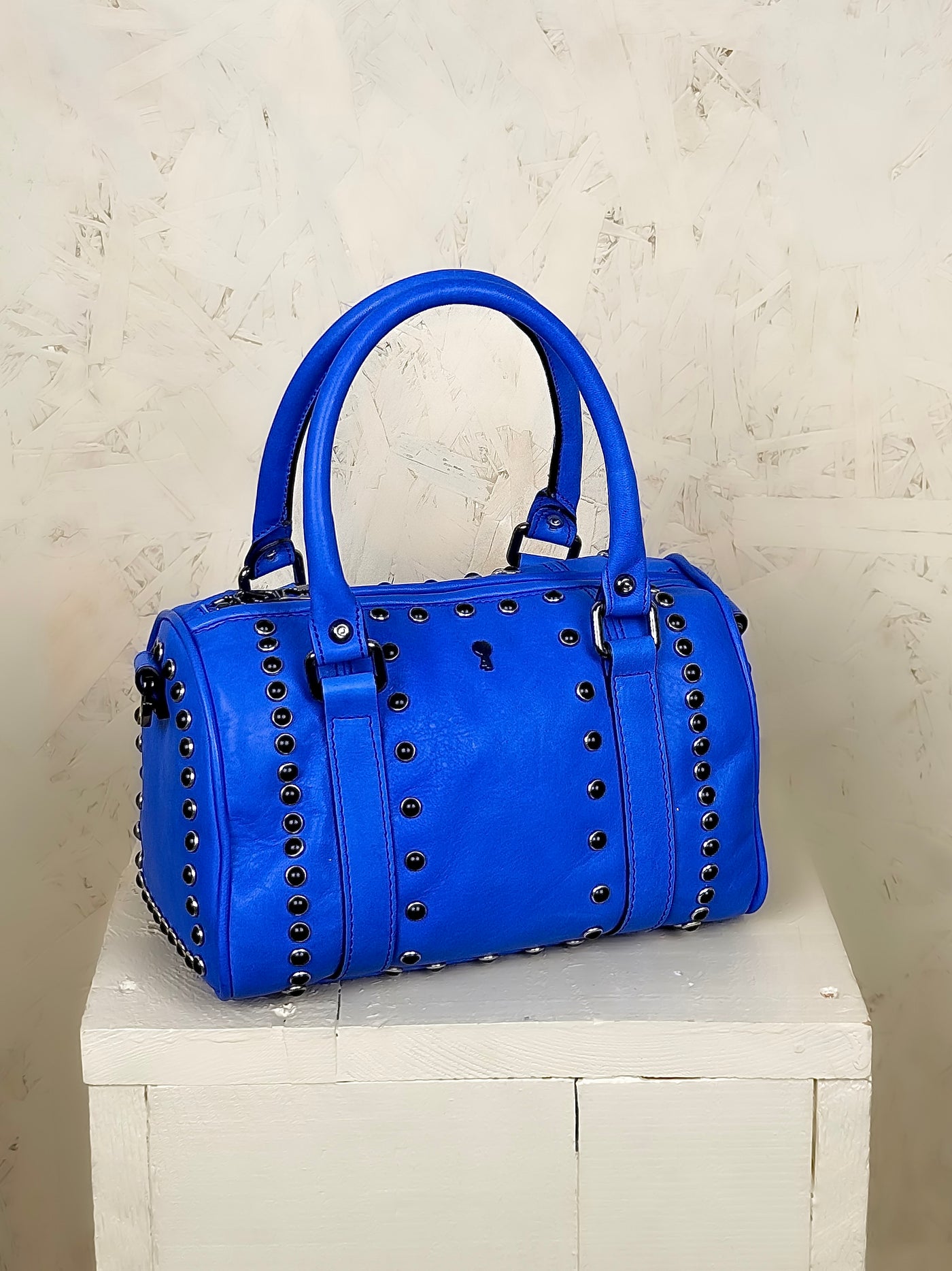 DOM BORCHIATA ROSSO - Bauletto Borchiato