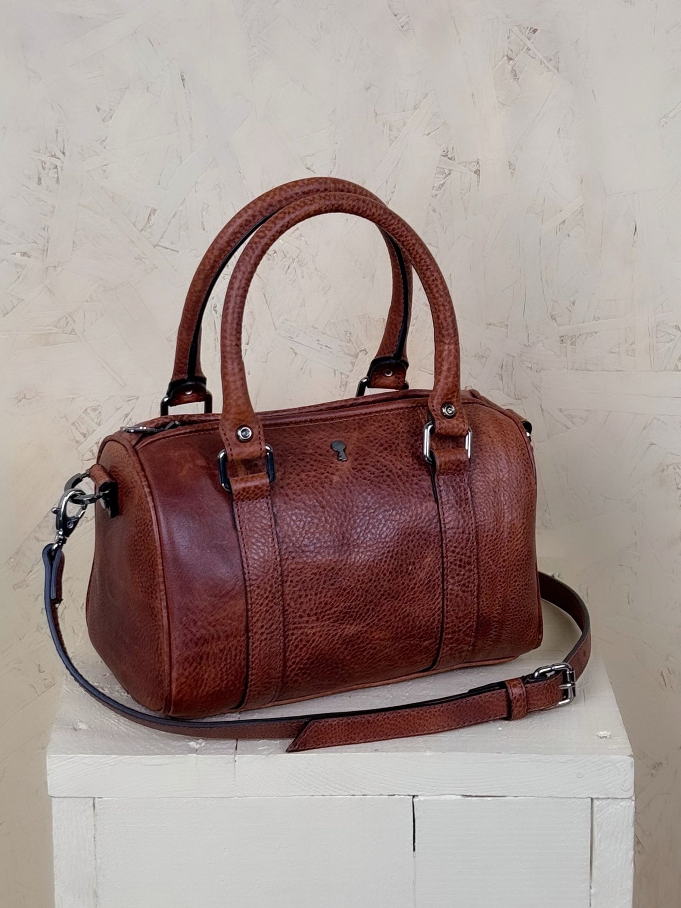 DOM CRUST - Bauletto in pelle