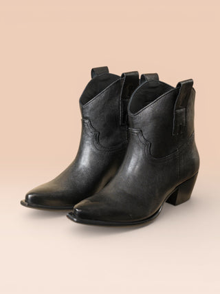 Stivaletti western da donna in pelle - NATALI 5151