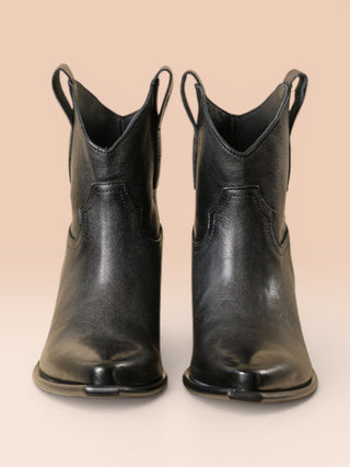 Stivaletti western da donna in pelle - NATALI 5151
