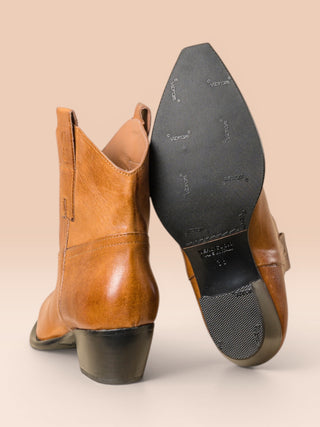 Stivaletti western da donna in pelle - NATALI 5151