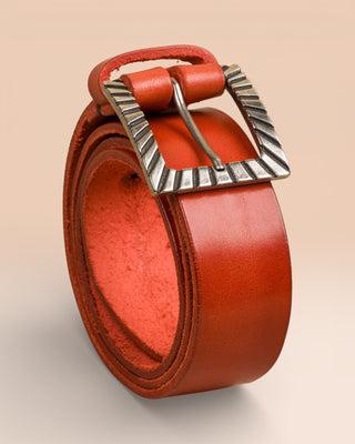 Smooth Leather Belt - FIRENZE Smooth Leather Belt