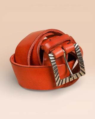 Smooth Leather Belt - FIRENZE Smooth Leather Belt