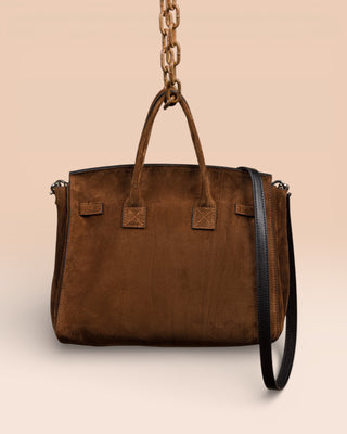 Borsa da donna in camoscio - GINEVRA Small Suede