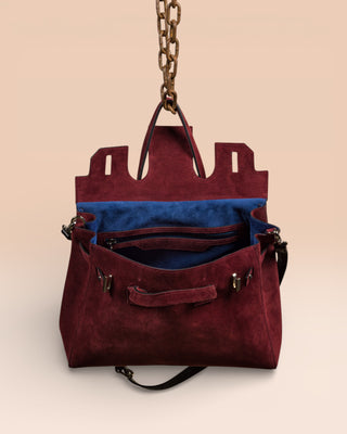 Borsa da donna in camoscio - GINEVRA Small Suede