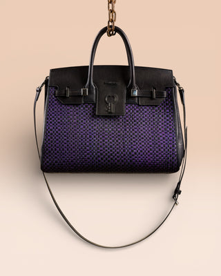 Borsa intrecciata da donna in pelle - GINEVRA WOVEN