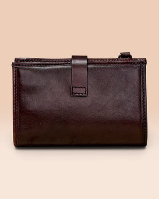 Handcrafted Lambskin Leather Wallet - DALLAS