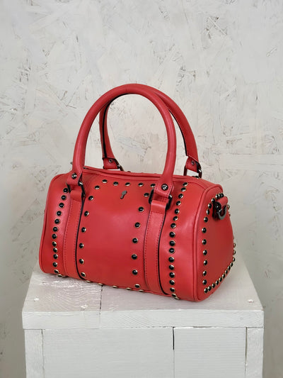 DOM BORCHIATA ROSSO - Bauletto Borchiato