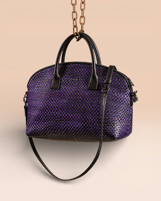 LOREN INTRECCIATA Woven Leather Bag - benheart.it