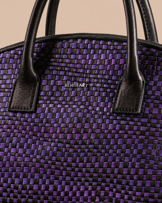 LOREN INTRECCIATA Woven Leather Bag - benheart.it