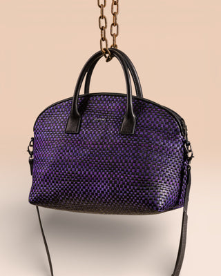 LOREN INTRECCIATA Woven Leather Bag - benheart.it