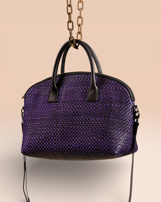 LOREN INTRECCIATA Woven Leather Bag - benheart.it