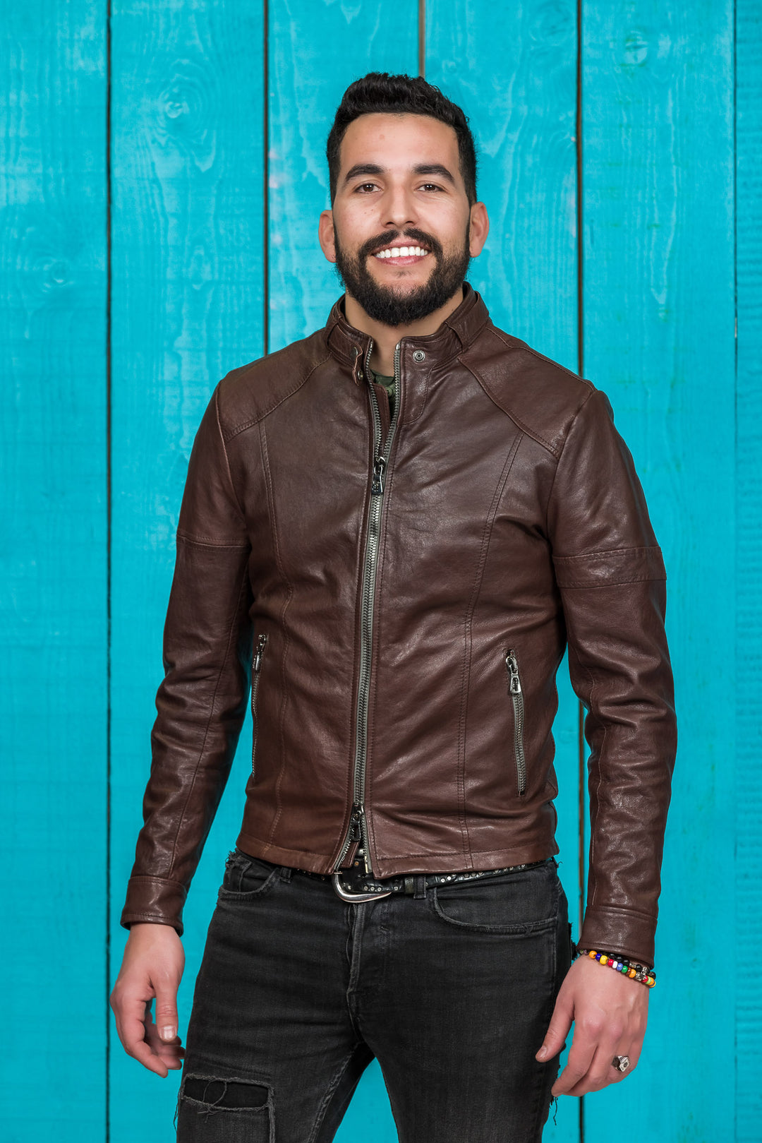 benheart MAIA レザージャケット Benheart-mini-nero-black-