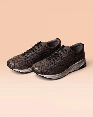 Handmade Leather Sneakers - MARZI