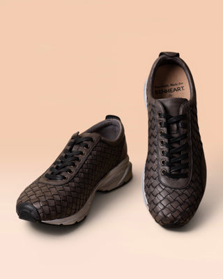 Handmade Leather Sneakers - MARZI