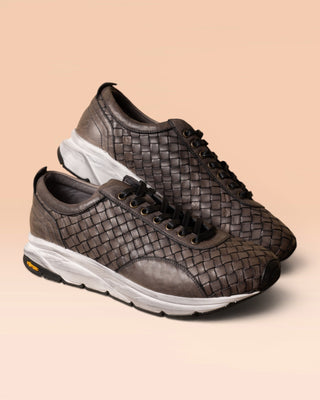 Handmade Leather Sneakers - MARZI
