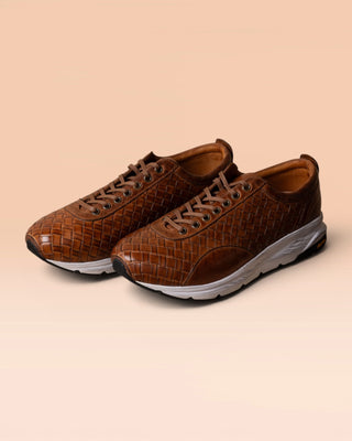 Handmade Leather Sneakers - MARZI