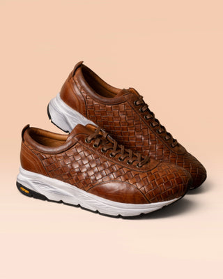 Handmade Leather Sneakers - MARZI