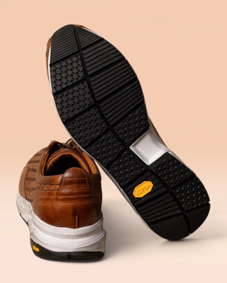 Handmade Leather Sneakers - MARZI