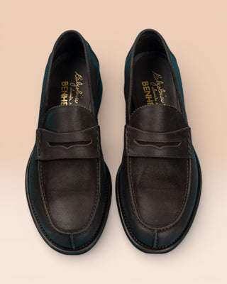 Suede Penny Loafers - Q501 MARTINI