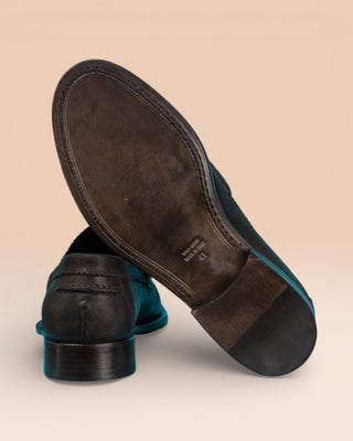 Suede Penny Loafers - Q501 MARTINI