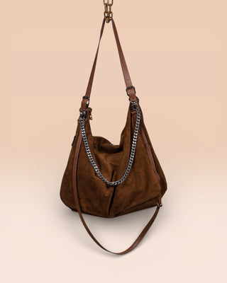 VENICE CAMOSCIO Suede Leather Bag - benheart.it