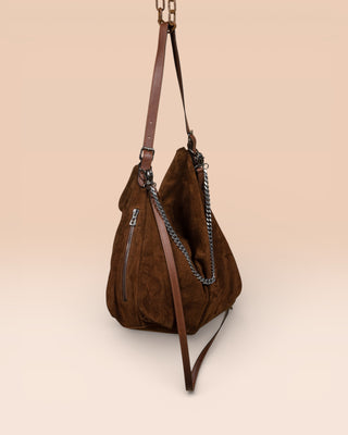 VENICE CAMOSCIO Suede Leather Bag - benheart.it