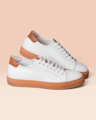 Low-Top Leather Sneakers- VASCO