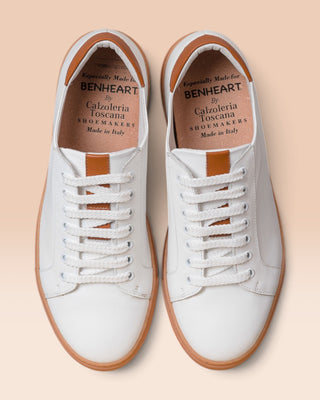 Low-Top Leather Sneakers- VASCO