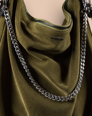 VENICE CAMOSCIO Suede Leather Bag - benheart.it