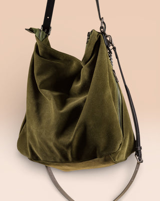 VENICE CAMOSCIO Suede Leather Bag - benheart.it