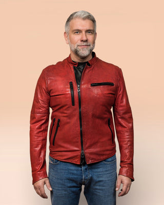 Lambskin Leather Jacket - NELSON LIMITED
