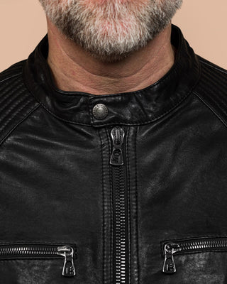 Men's Lambskin Leather Jacket - HICH