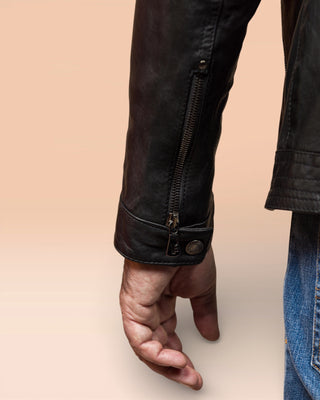 Men's Lambskin Leather Jacket - HICH