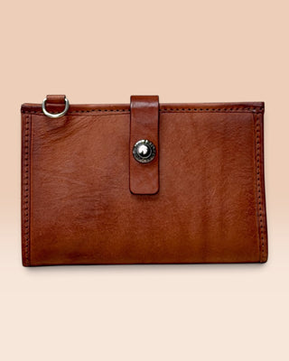 Handcrafted Lambskin Leather Wallet - DALLAS