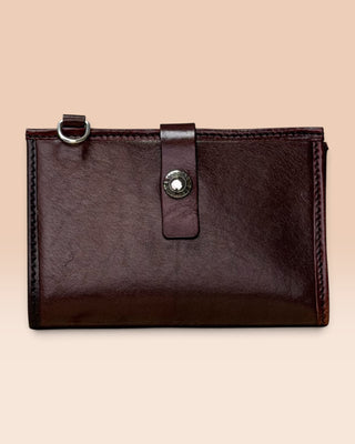 Handcrafted Lambskin Leather Wallet - DALLAS