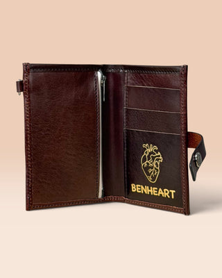 Handcrafted Lambskin Leather Wallet - DALLAS