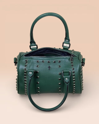 Studded Lambskin Bowling Bag - DOM BORCHIATA