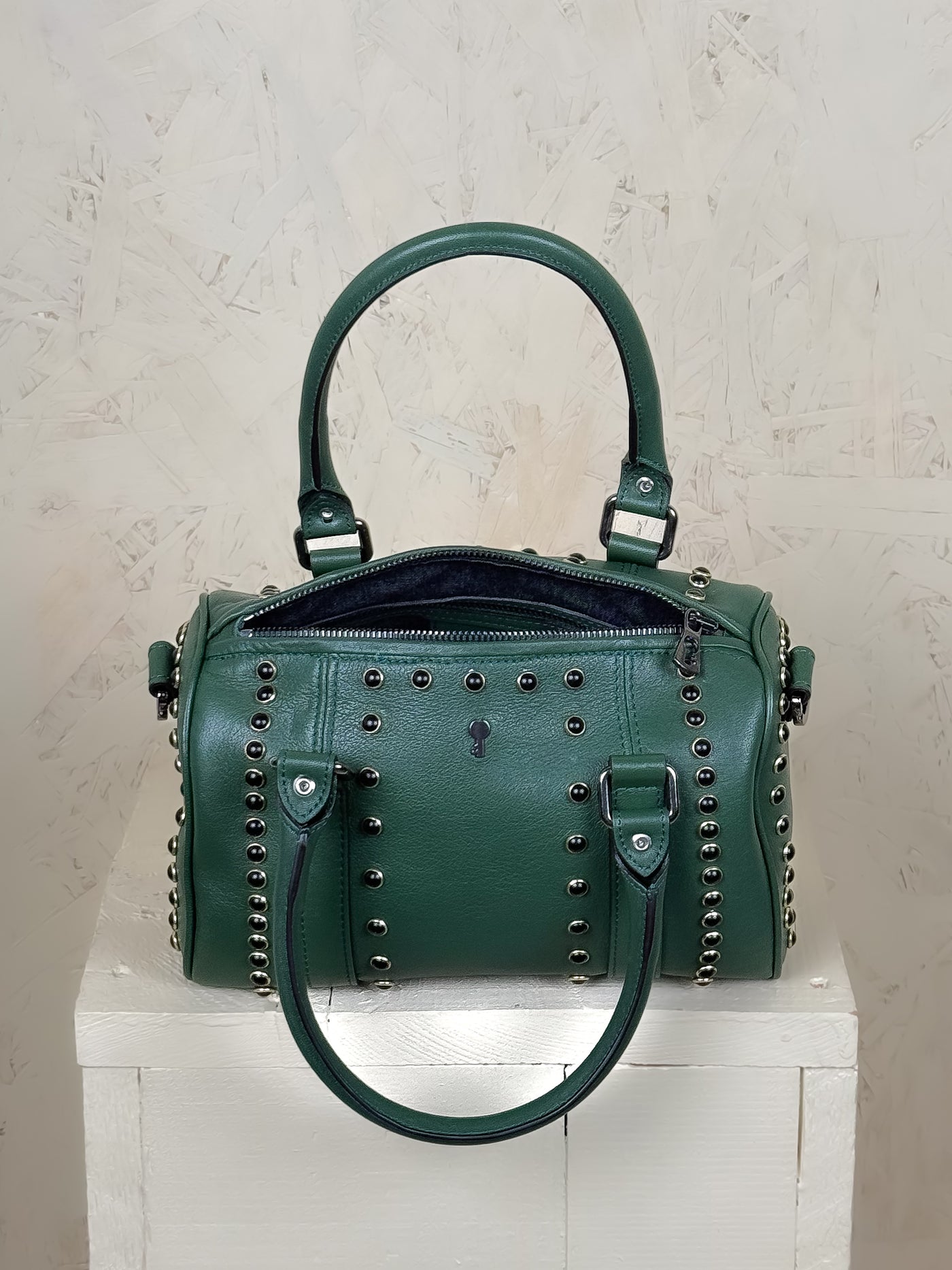 DOM BORCHIATA ROSSO - Bauletto Borchiato