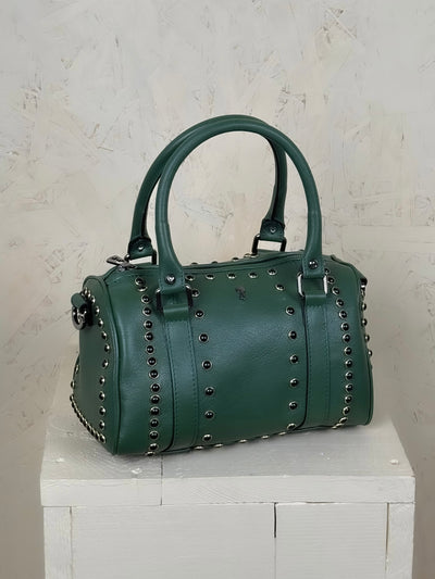 DOM BORCHIATA ROSSO - Bauletto Borchiato