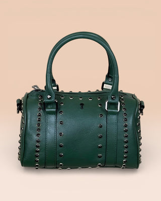 Studded Lambskin Bowling Bag - DOM BORCHIATA
